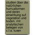 Studien über die natürlichen Humusformen und deren Einwirkung auf Vegetation und Boden. Mit analytischen Belegen von C.F.A. Tuxen