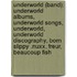 Underworld (Band): Underworld Albums, Underworld Songs, Underworld, Underworld Discography, Born Slippy .Nuxx, Freur, Beaucoup Fish
