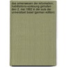 Das Armenwesen Der Reformation: Habilitations-Vorlesung Gehalten Den 2. Mai 1882 in Der Aula Der Universitaet Basel (German Edition) by Riggenbach Bernhard