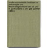 Funde Aus Naukratis: Beiträge Zur Archäologie Und Wirtschaftsgeschichte Des Vii. Und Vi. Jahrhunderts V. Chr. Geb (German Edition) door Prinz Hugo