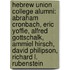 Hebrew Union College Alumni: Abraham Cronbach, Eric Yoffie, Alfred Gottschalk, Ammiel Hirsch, David Philipson, Richard L. Rubenstein