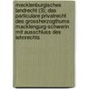 Mecklenburgisches Landrecht (3); Das Particulare Privatrecht Des Grossherzogthums Macklengurg-Schwerin Mit Ausschluss Des Lehnrechts door Hugo Heinrich Albert B. Hlau