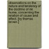 Observations on the Nature and Tendency of the Doctrine of Mr. Hume, concerning the relation of cause and effect. [By Thomas Brown.]