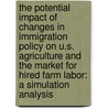 The Potential Impact of Changes in Immigration Policy on U.S. Agriculture and the Market for Hired Farm Labor: A Simulation Analysis by Thomas Hertz