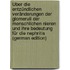 Über Die Entzündlichen Veränderungen Der Glomeruli Der Menschlichen Nieren Und Ihre Bedeutung Für Die Nephritis (German Edition)