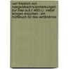 Carl Friedrich von Naegelsbach's/Anmerkungen zur Ilias (A.B.1-483.I.) : Nebst einigen Excursen ; ein hülfsbuch für das vertändniss door Nägelsbach