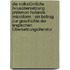 Die volkstümliche Liviusübersetzung Philemon Hollands. microform : Ein Beitrag zur Geschichte der englischen Übersetzungsliteratur