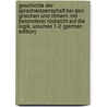 Geschichte Der Sprachwissenschaft Bei Den Griechen Und Römern: Mit Besonderer Rücksicht Auf Die Logik, Volumes 1-2 (German Edition) by Steinthal Heymann