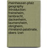 Rheinhessen-Pfalz Geography Introduction: Freinsheim, Lambrecht, Dackenheim, Laumersheim, Obrigheim, Rhineland-Palatinate, Obers Lzen by Source Wikipedia