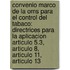 Convenio Marco de La Oms Para El Control del Tabaco: Directrices Para La Aplicacion Articulo 5.3, Articulo 8, Articulo 11, Articulo 13