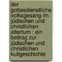 Der gottesdienstliche Volksgesang im jüdischen und christlichen Altertum : ein Beitrag zur jüdischen und christlichen Kultgeschichte