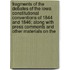 Fragments of the Debates of the Iowa Constitutional Conventions of 1844 and 1846; Along with Press Comments and Other Materials on The