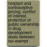 Norplant and Contraceptive Pricing; Conflict of Interest, Protection of Public Ownership in Drug Development Deals Between Tax-Exempt door States Con United States Congress House