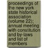Proceedings of the New York State Historical Association (Volume 22); Annual Meeting with Constitution and By-Laws and List of Members