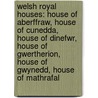Welsh Royal Houses: House of Aberffraw, House of Cunedda, House of Dinefwr, House of Gwertherion, House of Gwynedd, House of Mathrafal door Books Llc