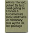 Wilkins 11E Text; Pickett 2e Text; Nield-Gehrig 2e Tutorials & Fundamentals Texts; Stedman's 2e Dictionary; Plus Wyche 3e Text Package