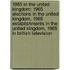 1965 in the United Kingdom: 1965 Elections in the United Kingdom, 1965 Establishments in the United Kingdom, 1965 in British Television