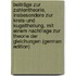 Beiträge Zur Zahlentheorie, Insbesondere Zur Kreis-Und Kugeltheilung, Mit Einem Nachtrage Zur Theorie Der Gleichungen (German Edition)