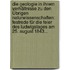 Die Geologie In Ihrem Verhältnisse Zu Den Übrigen Naturwissenschaften: Festrede Für Die Feier Des Ludwigstages Am 25. August 1843...