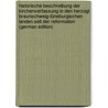 Historische Beschreibung Der Kirchenverfassung in Den Herzogl Braunschweig-Lüneburgischen Landen Seit Der Reformation (German Edition) door Christoph Stübner Johann