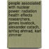 People Associated with Nuclear Power: Radiation Health Effects Researchers, James Lovelock, Alexander Catsch, Ishfaq Ahmad, Karl Zimmer