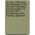 Re-Union of the Sons and Daughters of the Old Town of Pompey; Held at Pompey Hill, June 29, 1871 : Proceedings of the Meeting, Speeches