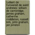Tudiant de L'Universit de Saint Andrews: William de Cambridge, James Graham, Catherine Middleton, Russell Kirk, John Graham, Jan Jonston