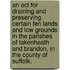 An act for draining and preserving certain fen lands and low grounds in the parishes of Lakenheath and Brandon, in the county of Suffolk.