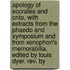 Apology of Socrates and Crito, with Extracts from the Phaedo and Symposium and from Xenophon's Memorabilia. Edited by Louis Dyer. Rev. By