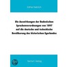 Die Auswirkungen der Badenischen Sprachenverordnungen von 1897 auf die deutsche und tschechische Bevölkerung des historischen Egerlandes door Esther Neblich