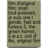 Film D'Original Film: Evan Tout-Puissant, Je Suis Une L Gende, Fast and Furious 5, the Green Hornet, S.W.A.T. Unit D' Lite, Original Film