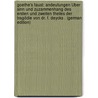 Goethe's Faust: Andeutungen Über Sinn Und Zuzammenhang Des Ersten Und Zweiten Theiles Der Tragödie Von Dr. F. Deycks . (German Edition) by Deycks Ferdinand