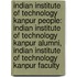 Indian Institute of Technology Kanpur People: Indian Institute of Technology Kanpur Alumni, Indian Institute of Technology Kanpur Faculty