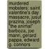 Murdered Mobsters: Saint Valentine's Day Massacre, Jusuf Prazina, Joseph "The Animal" Barboza, Joe Manri, Gerard Pappa, Edward G. Connors