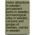 Visitor Attractions in Sweden: Amusement Parks in Sweden, Archaeological Sites in Sweden, Canyons and Gorges of Sweden, Castles in Sweden