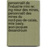 Personnalit de L'Industrie Mini Re: Ing Nieur Des Mines, Personnalit Des Mines Du Nord-Pas-de-Calais, Mile Basly, Jean-Jacques Desandrouin