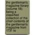 the Gentleman's Magazine Library (Volume 18); Being a Classified Collection of the Chief Contents of the Gentleman's Magazine from 1731 To