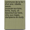 Commune De La For T D'orl Ans: Nibelle, Saran, Ouzouer-sur-loire, Lorris, Loury, Ch Teauneuf-sur-loire, Vitry-aux-loges, Dampierre-en-burly by Source Wikipedia