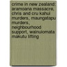 Crime in New Zealand: Aramoana Massacre, Chris and Cru Kahui Murders, Maungatapu Murders, Neighbourhood Support, Wainuiomata Makutu Lifting door Not Available