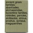 Ancient Greek Families: Abantiades, Alcmaeonidae, Byzantine Families, Neleides, Pericles, Alcibiades, Atreus, Proetus, Acrisius, Megapenthes