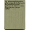 Die Reichsfinanznot, Und Die Pflichten Des Deutschen Volks Wie Seiner Politischen Parteien: Ein Mahnwort Eines Alten Mannes (German Edition) door Wagner Adolph