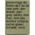 Personnage de Fiction de L' Tat de New York: Don Draper, Jean Grey, Sentry, Iron Man, Kick-Ass, Docteur Octopus, Rachel Green, Tornade, Nova