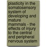Plasticity in the Somatosensory System of Developing and Mature Mammals - The Effects of Injury to the Central and Peripheral Nervous System door Peter Wilson