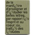 De La Maniï¿½Re D'Enseigner Et D'Ï¿½Tudier Les Belles Lettres, Par Rapport Ï¿½ L'Esprit Et Au Coeur; Ou, Traitï¿½ Des Ï¿½Tudes