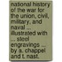 National History of the War for the Union, civil, military, and naval ... Illustrated with ... steel engravings ... by A. Chappel and T. Nast.