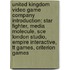 United Kingdom Video Game Company Introduction: Star Fighter, Media Molecule, Sce London Studio, Empire Interactive, Tt Games, Criterion Games