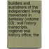 Builders and Sustainers of the Independent Living Movement in Berkeley (Volume 03); Oral History Transcripts. Regional Oral History Office, The