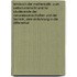 Lehrbuch Der Mathematik: Zum Selbstunterricht Und Fur Studierende Der Naturwissenschaften Und Der Technik; Eine Einfuhrung in Die Differential