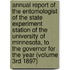 Annual Report of the Entomologist of the State Experiment Station of the University of Minnesota, to the Governor for the Year (Volume 3Rd 1897)