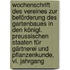 Wochenschrift Des Vereines Zur Beförderung Des Gartenbaues In Den Königl. Preussischen Staaten Für Gärtnerei Und Pflanzenkunde, Vi. Jahrgang